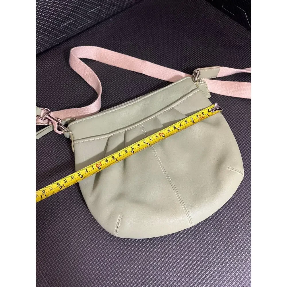 Coach Vintage Soho‎ Green Soft Pebbled Leather Mint Green Y2K Purse Handbag